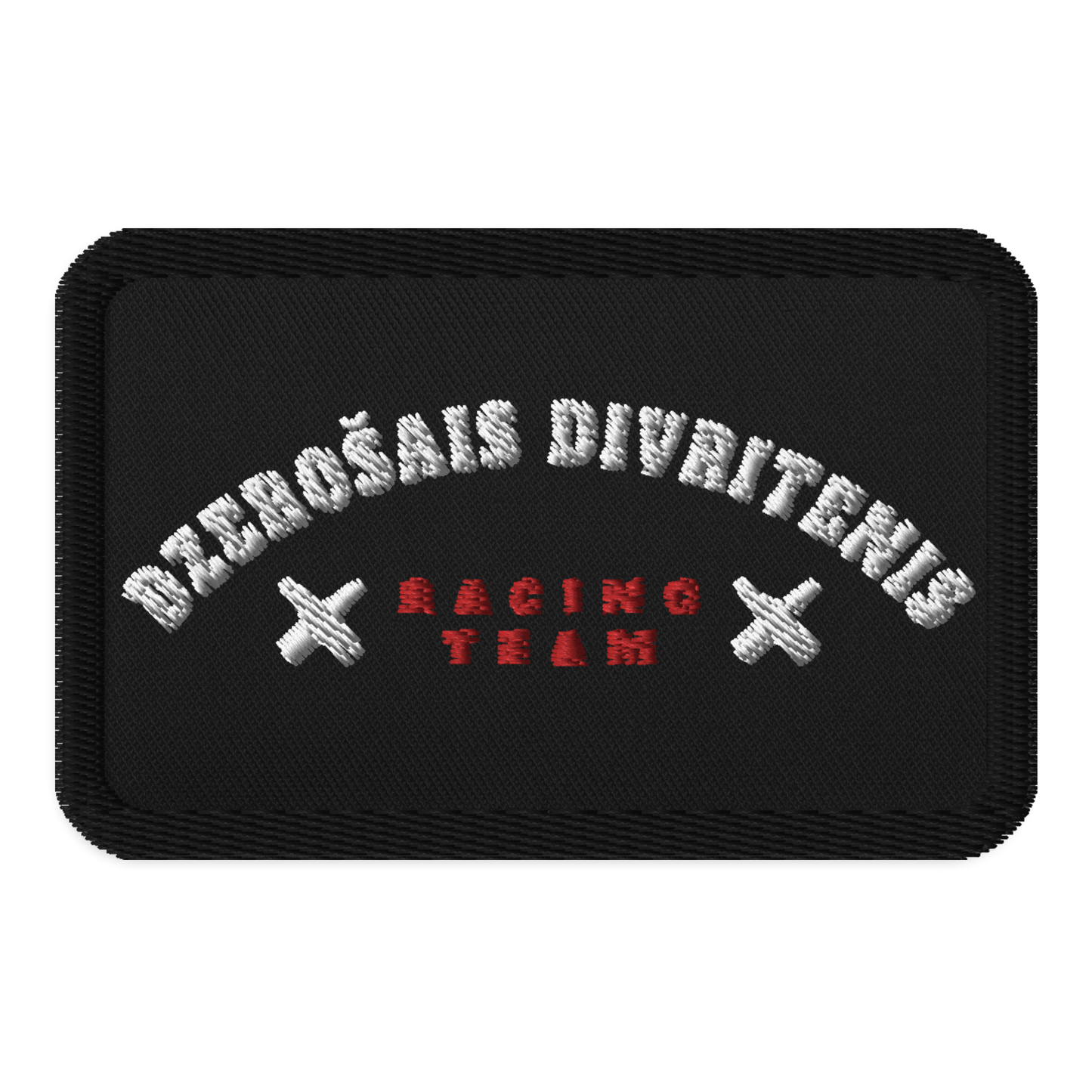 Divritenis Racing Team / Embroidered Patch