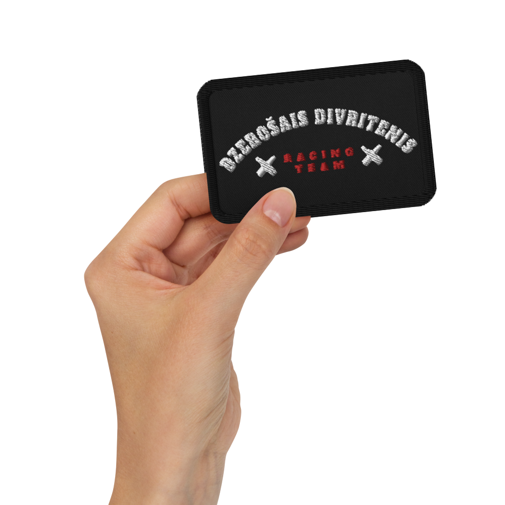 Divritenis Racing Team / Embroidered Patch