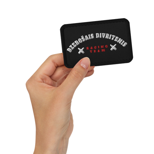 Divritenis Racing Team / Embroidered Patch
