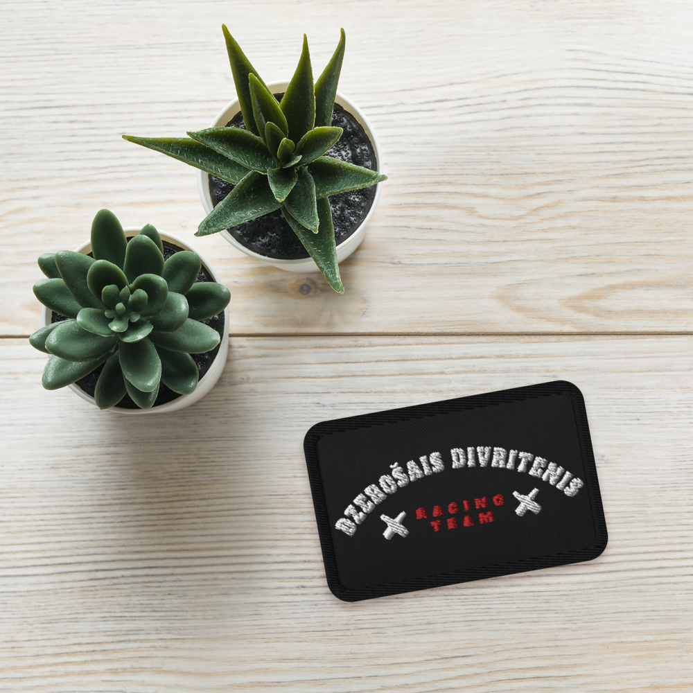 Divritenis Racing Team / Embroidered Patch