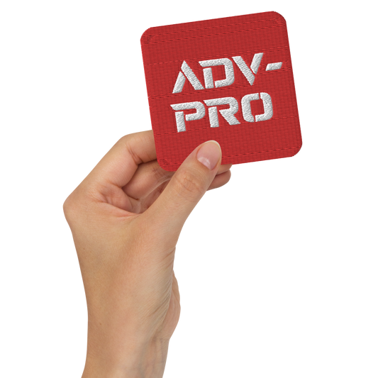 ADV-PRO / Embroidered Square Patch
