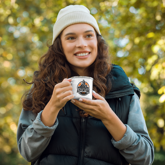 KB-TB Moto Izbraucieni / Enamel Camping Mug