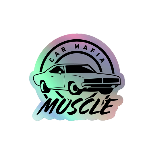 Muscle Car Mafia / Holographic Sticker