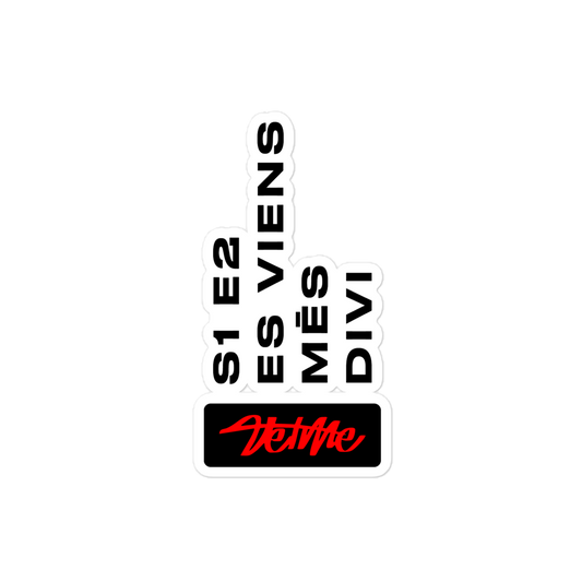 Es Viens Mēs Divi S1E2 / Vinyl Sticker