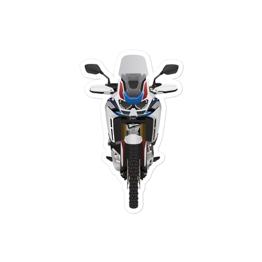 Honda Africa Twin AS WHITE / Vinyl Sticker