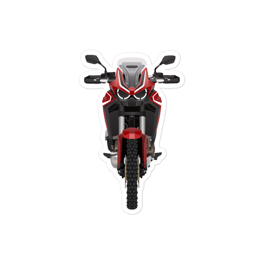 Honda Africa Twin RED / Vinyl Sticker