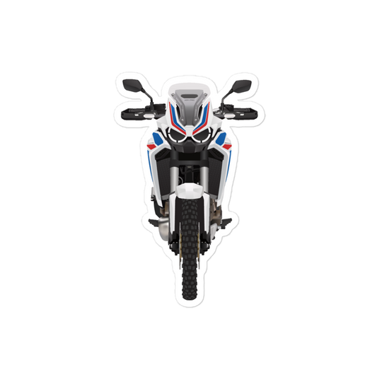 Honda Africa Twin WHITE / Vinyl Sticker