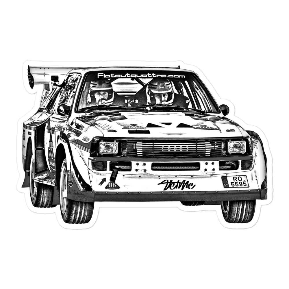 Sport Quattro S1E2 / Vinyl Sticker