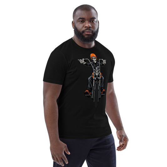 Vintage Skull Biker / Premium Unisex T-shirt