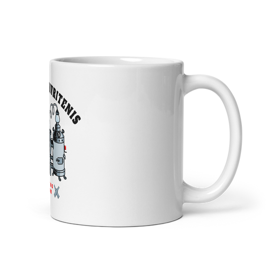 Divritenis Racing Team / White Glossy Mug