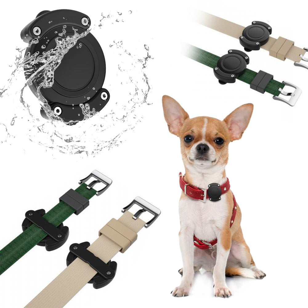 Protective Case for Attaching Apple AirTag Tracker to Straps