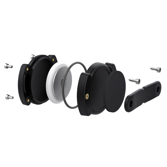 Protective Case for Attaching Apple AirTag Tracker to Straps