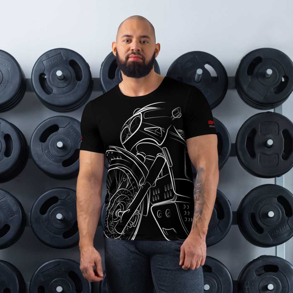 Honda XRV 650 Africa Twin Blueprint / Athletic Shirt Black