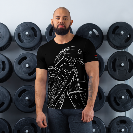Honda XRV 650 Africa Twin Blueprint / Athletic Shirt Black