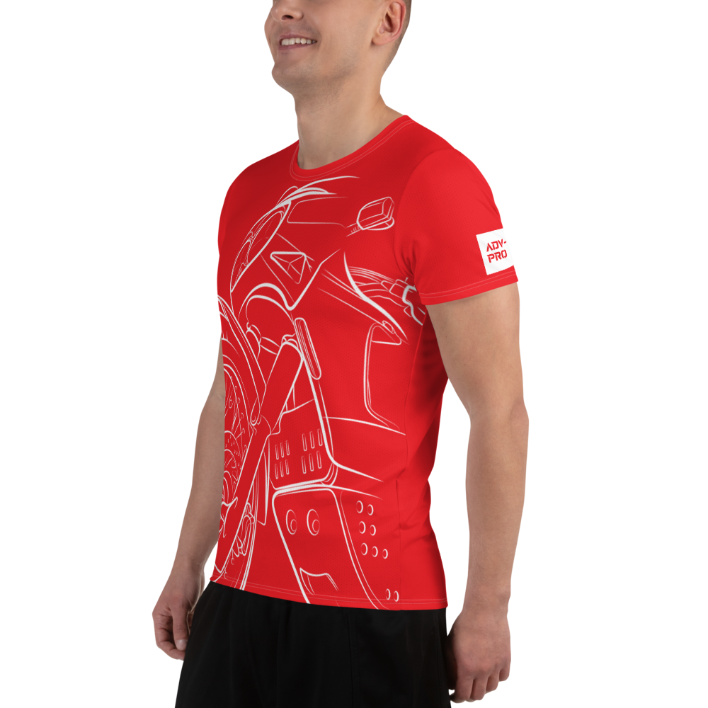 Honda XRV 650 Africa Twin Blueprint / Athletic Shirt Red