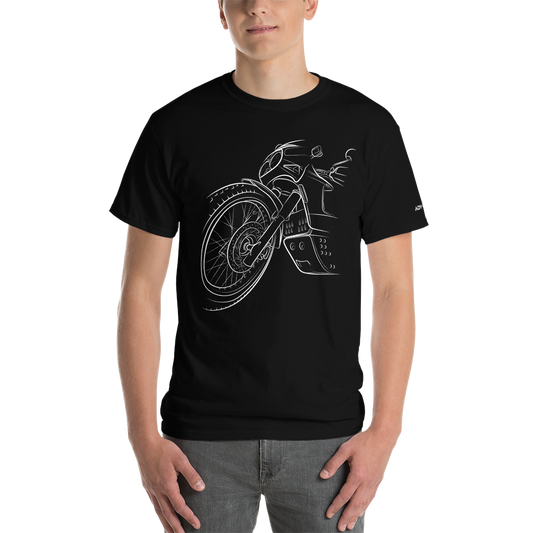 Honda XRV 650 Africa Twin Blueprint / Thick Cotton T-Shirt