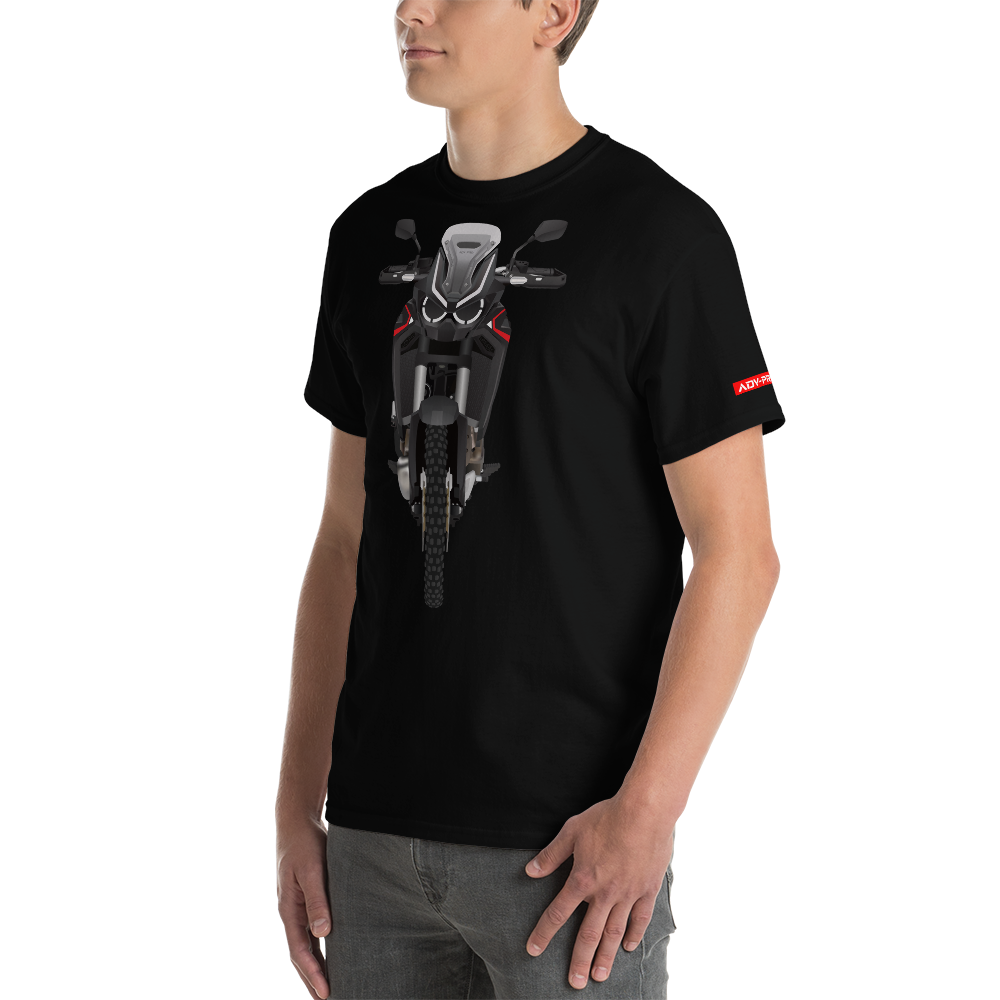 Honda Africa Twin CRF1100 Black / Thick Cotton T-Shirt