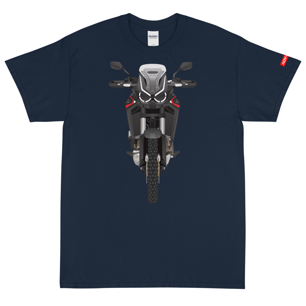 Honda Africa Twin CRF1100 Black / Thick Cotton T-Shirt