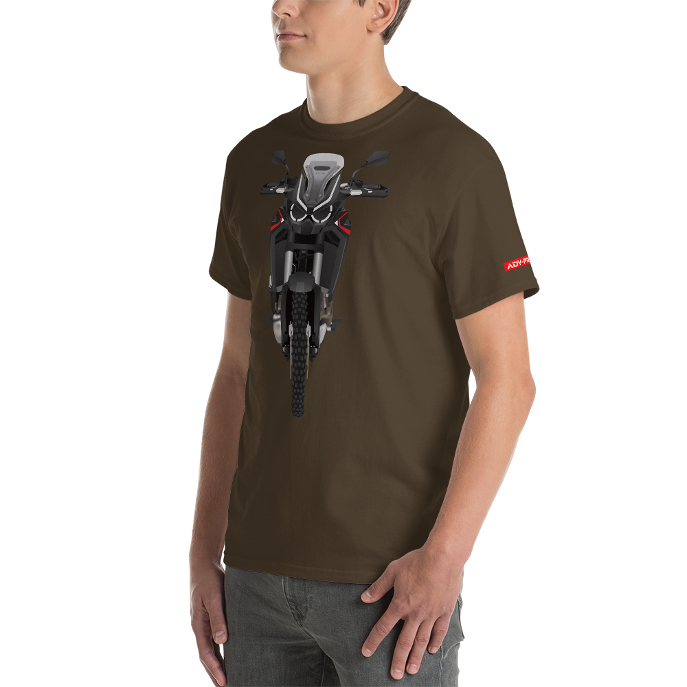 Honda Africa Twin CRF1100 Black / Thick Cotton T-Shirt