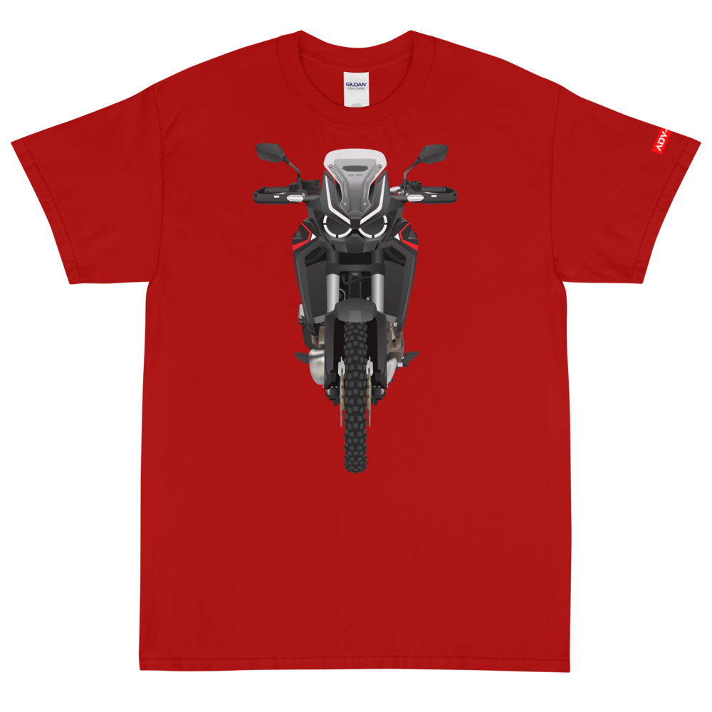 Honda Africa Twin CRF1100 Black / Thick Cotton T-Shirt