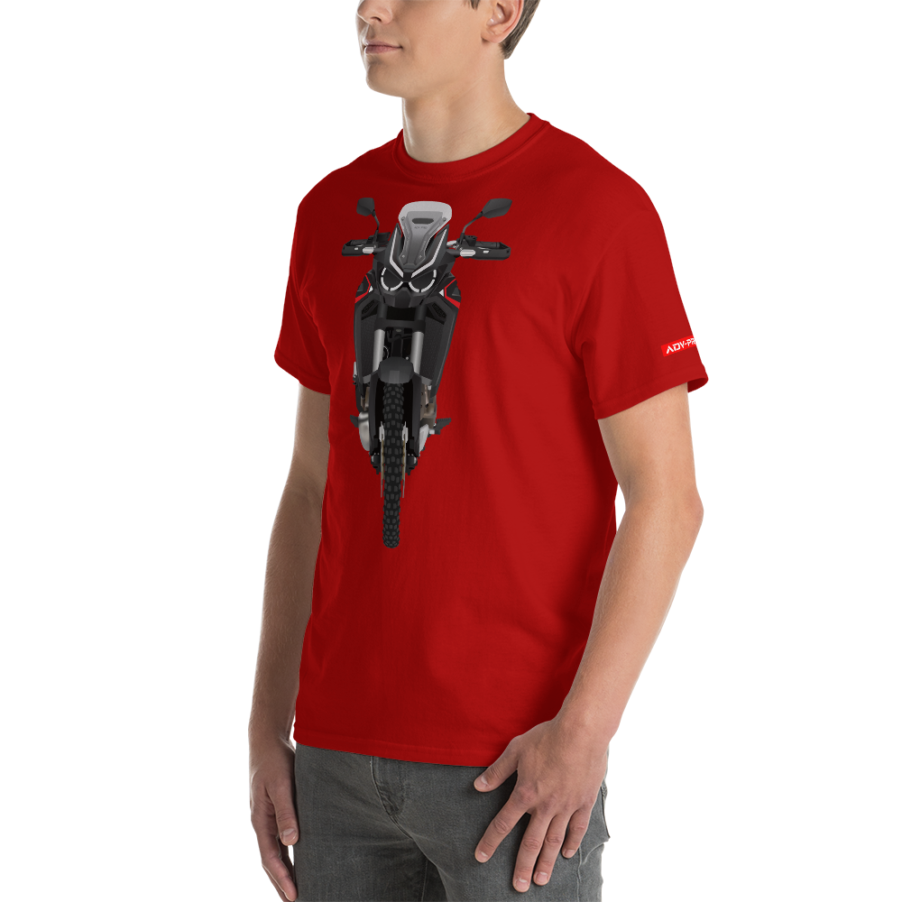 Honda Africa Twin CRF1100 Black / Thick Cotton T-Shirt