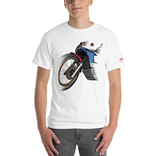 Honda XRV 650 Africa Twin Classic Tricolor / Thick Cotton T-Shirt