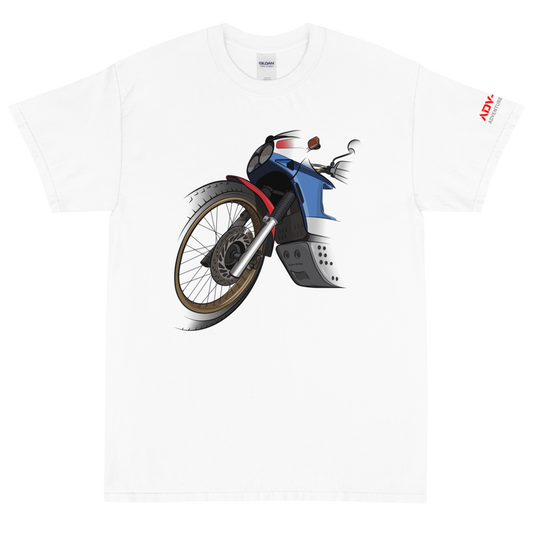 Honda XRV 650 Africa Twin Classic Tricolor / Thick Cotton T-Shirt