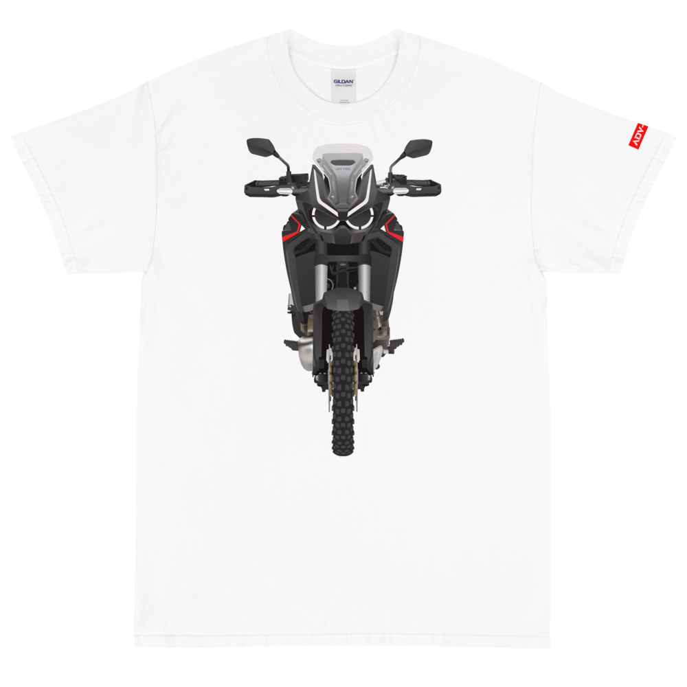 Honda Africa Twin CRF1100 Black / Thick Cotton T-Shirt
