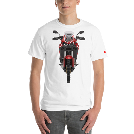 Honda Africa Twin CRF1100 Red / Thick Cotton T-Shirt