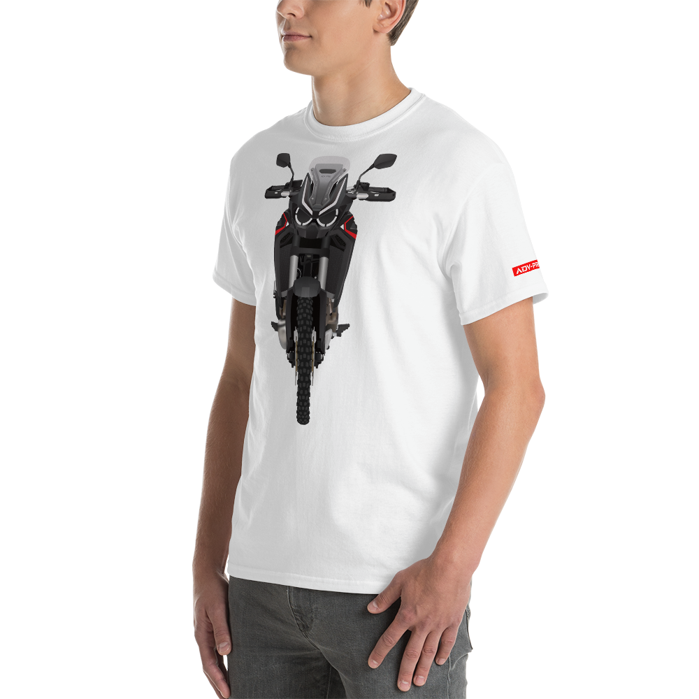 Honda Africa Twin CRF1100 Black / Thick Cotton T-Shirt