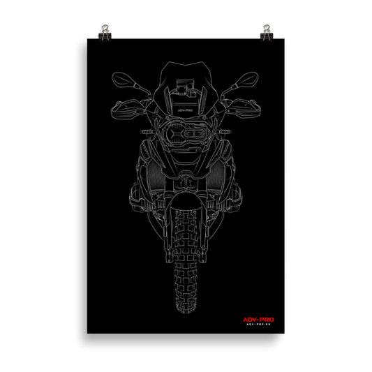 BMW R1250 GS Poster