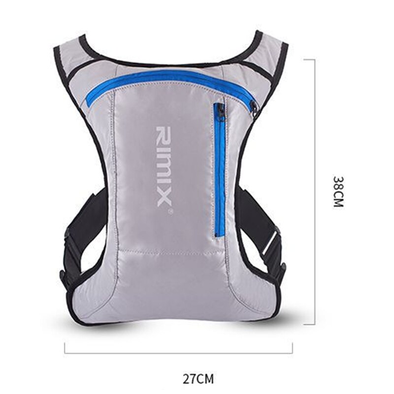 Aerodynamic Backpack with Integrated LED Light / RIMIX