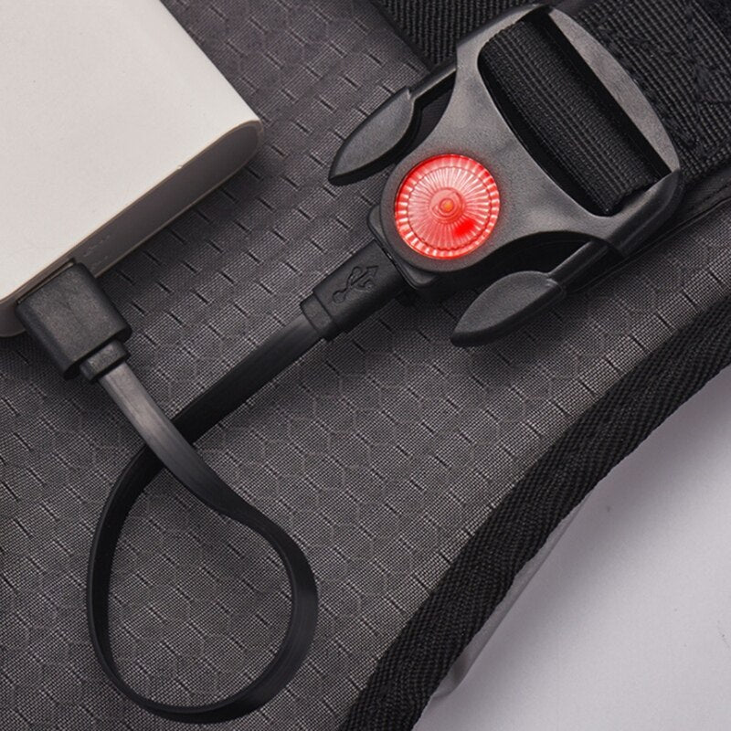 Aerodynamic Backpack with Integrated LED Light / RIMIX