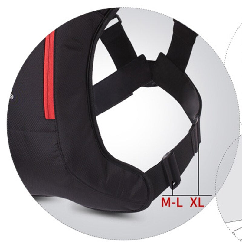 Aerodynamic Backpack with Integrated LED Light / RIMIX