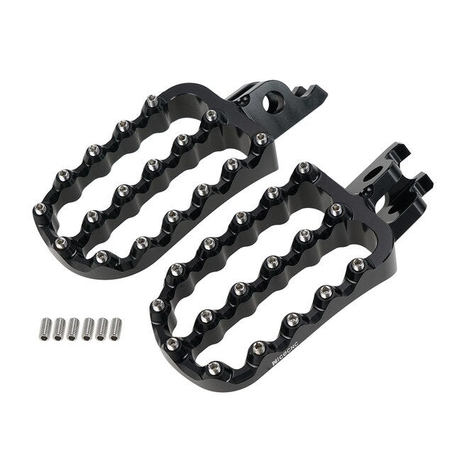 Offroad Premium Wide Footpegs for Honda CRF Motorcycles