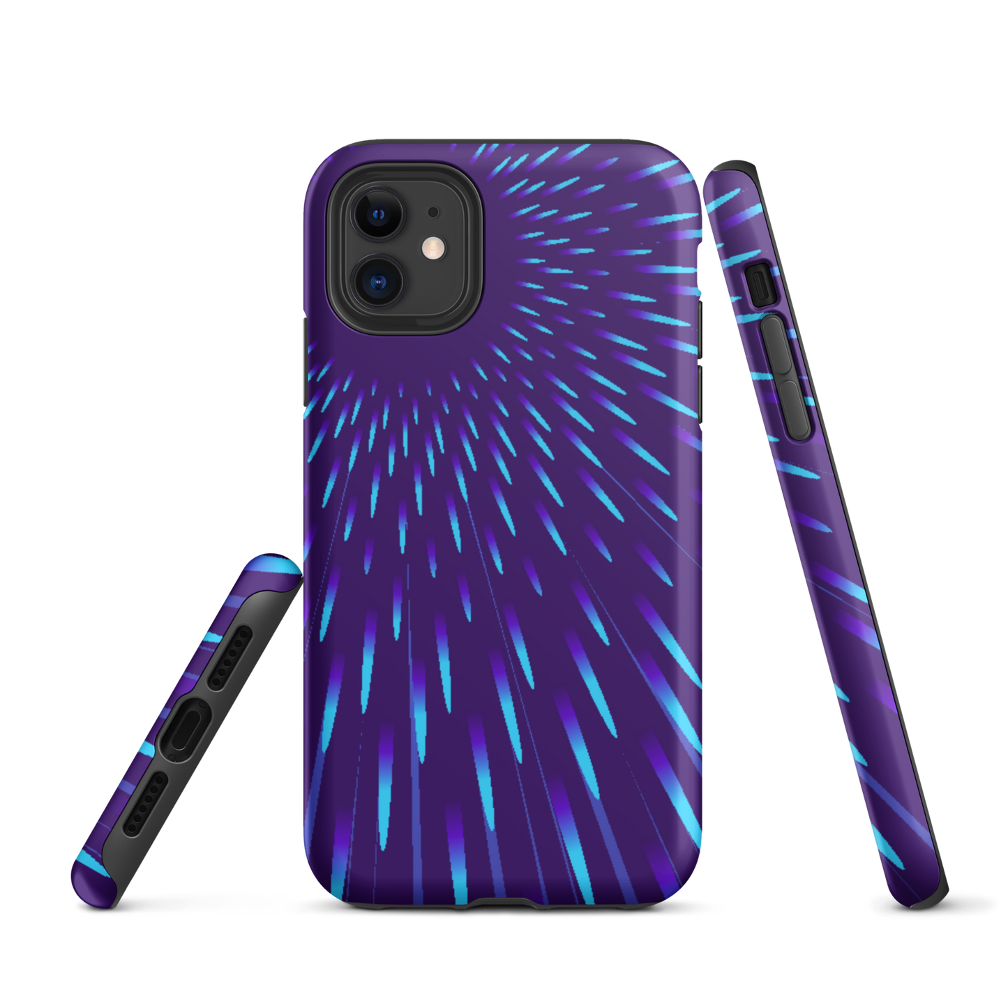 Apple iPhone Tough Case / Blue Explosion