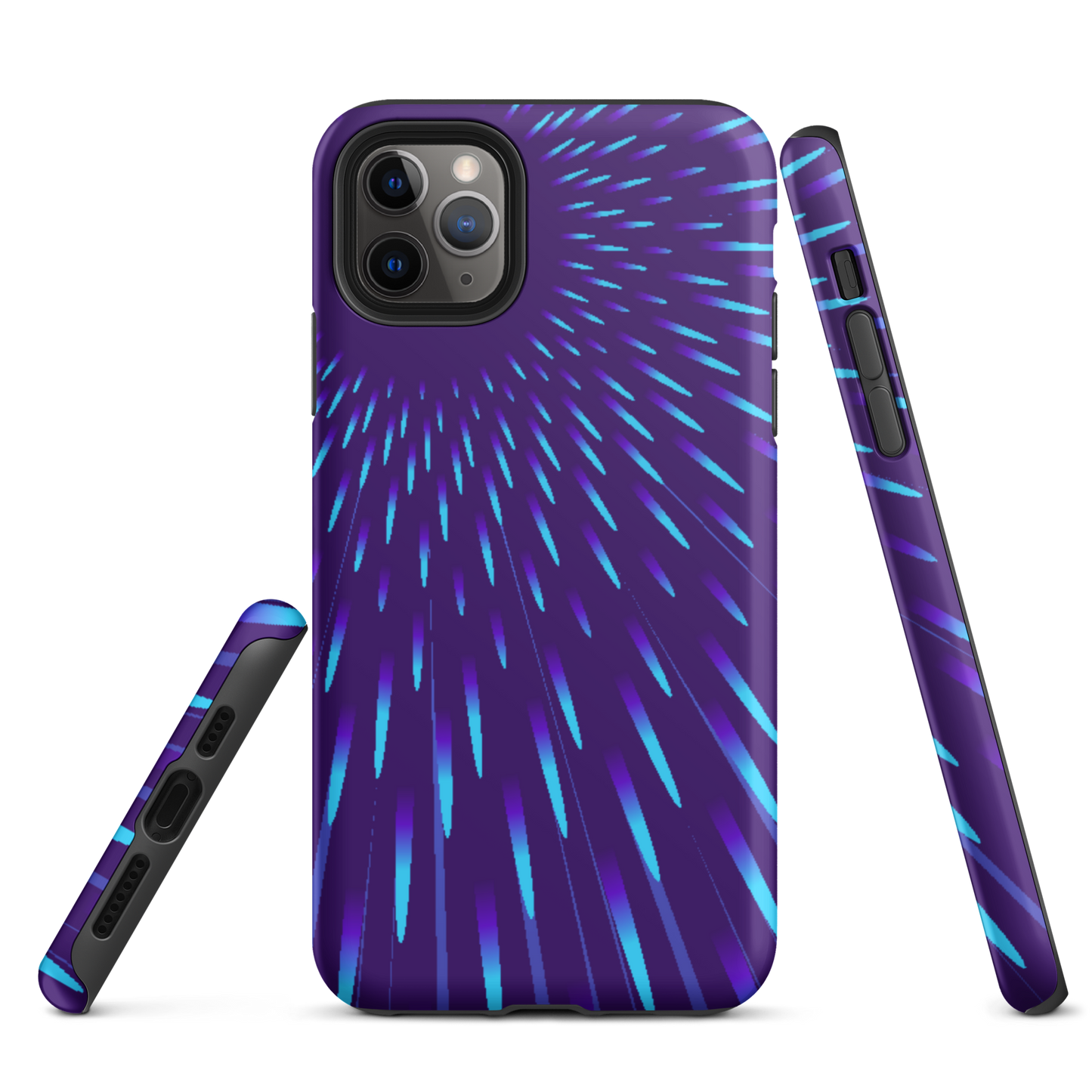 Apple iPhone Tough Case / Blue Explosion