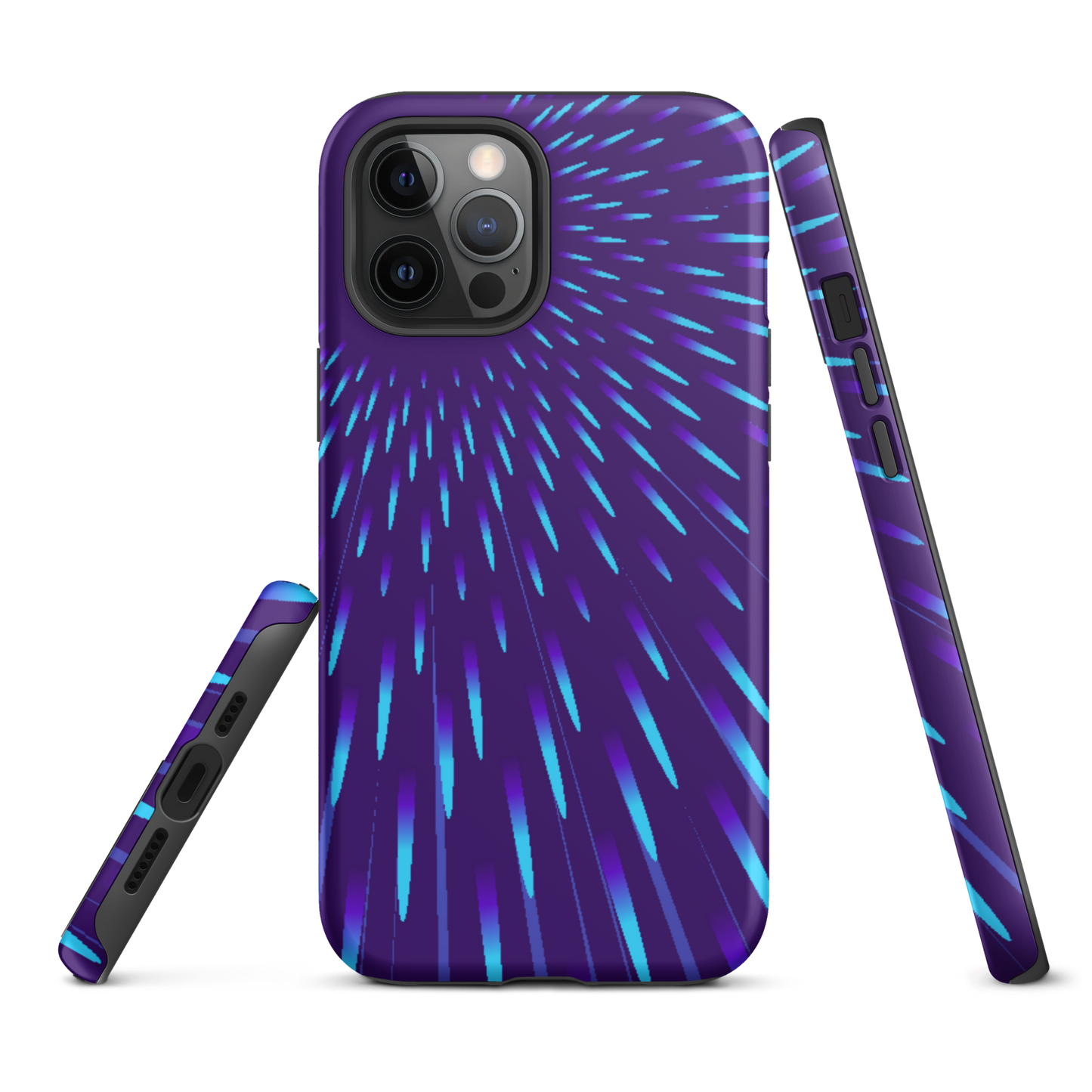 Apple iPhone Tough Case / Blue Explosion