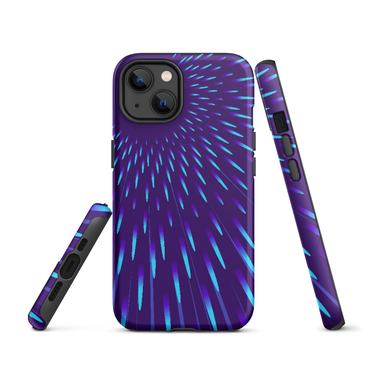 Apple iPhone Tough Case / Blue Explosion