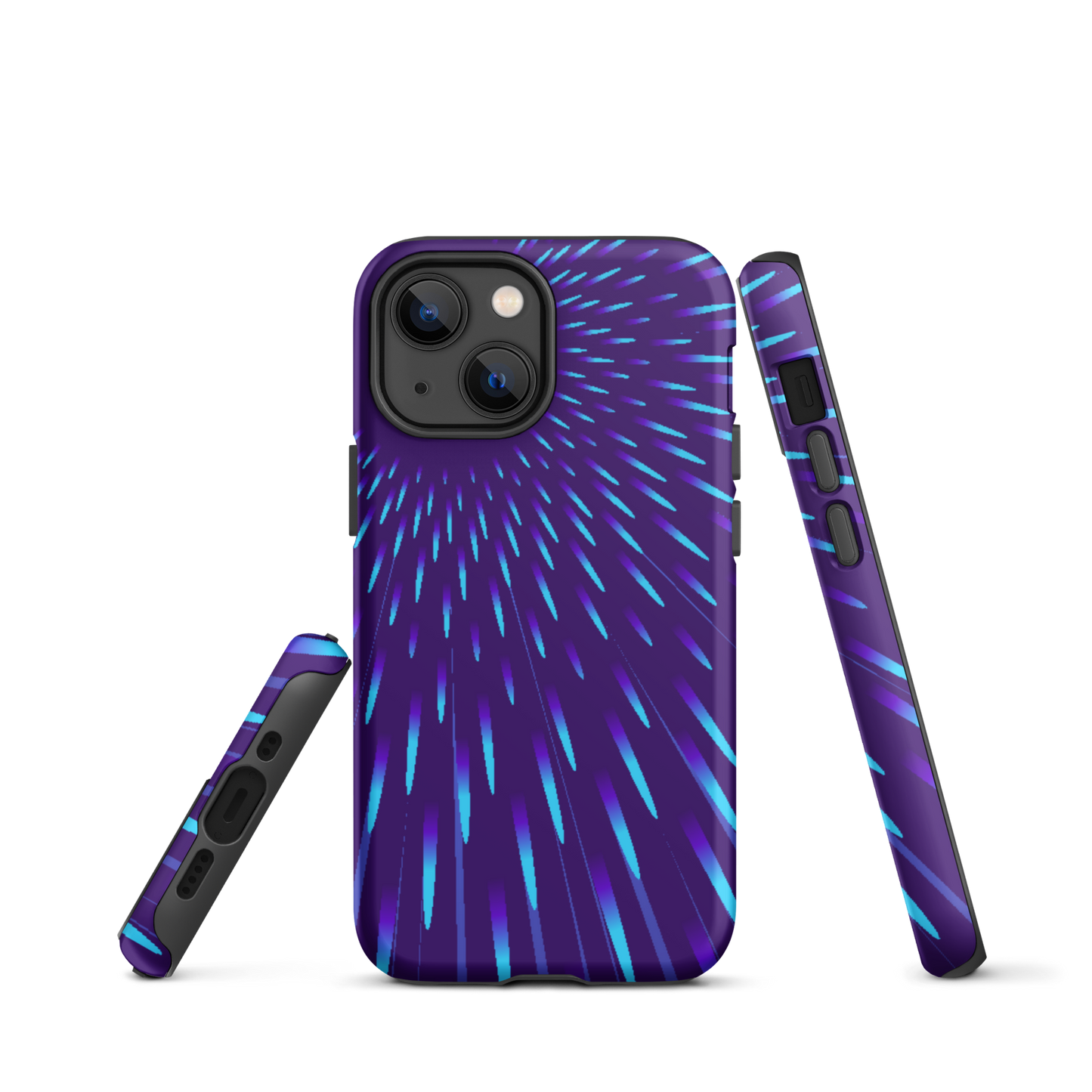 Apple iPhone Tough Case / Blue Explosion