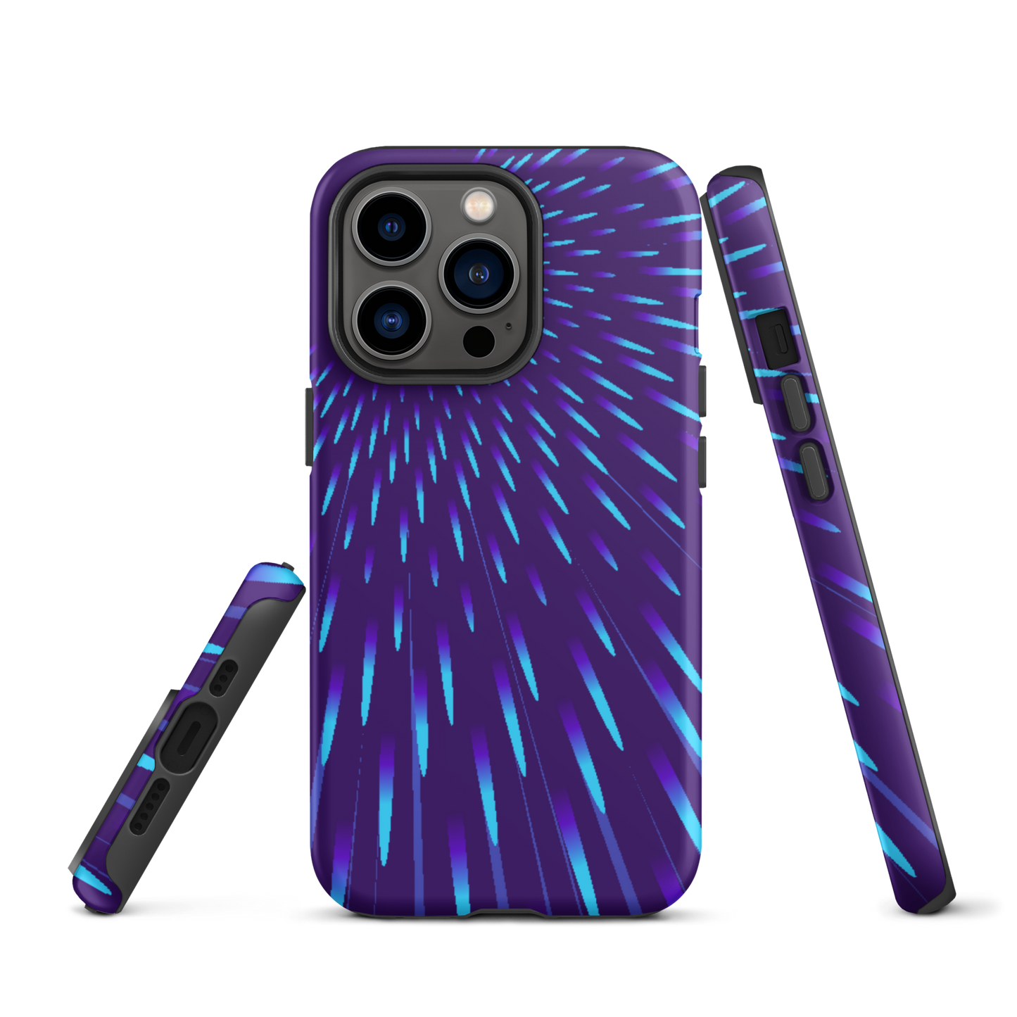Apple iPhone Tough Case / Blue Explosion