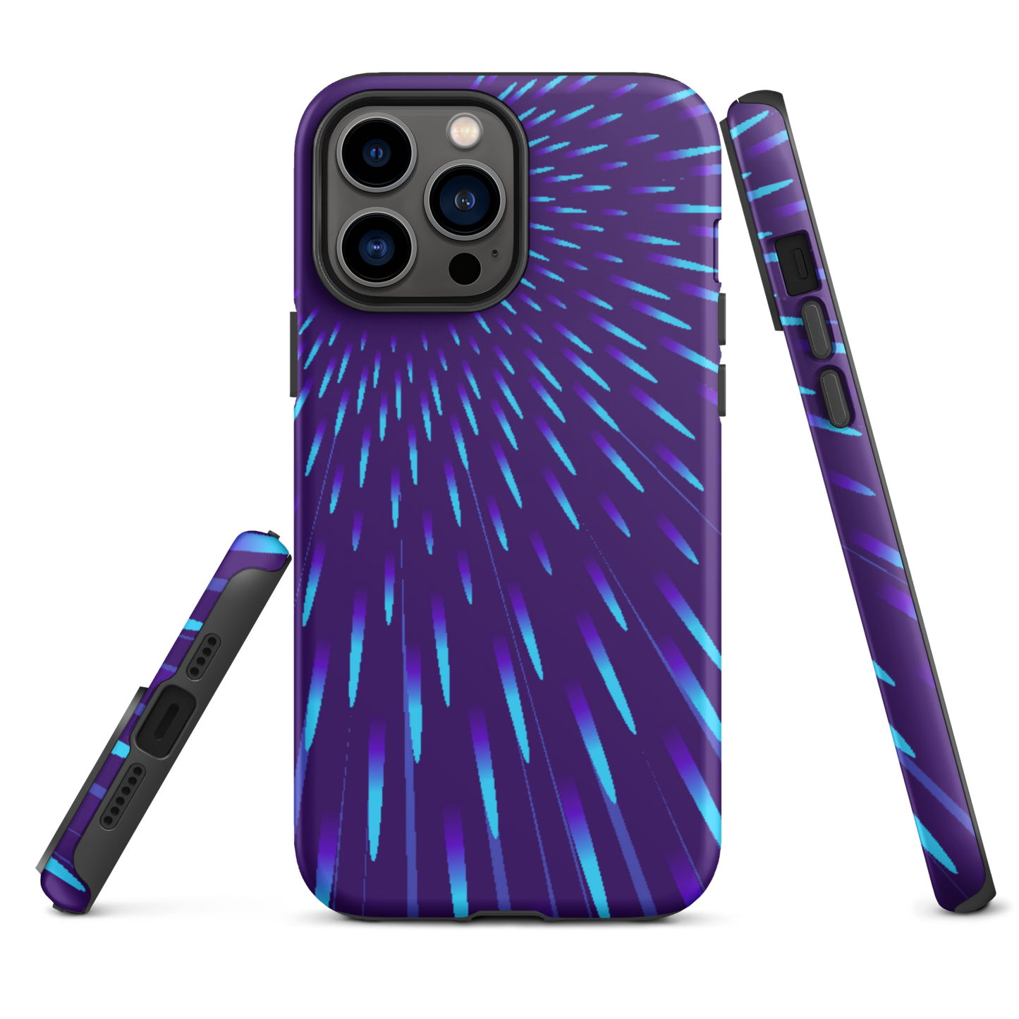 Apple iPhone Tough Case / Blue Explosion
