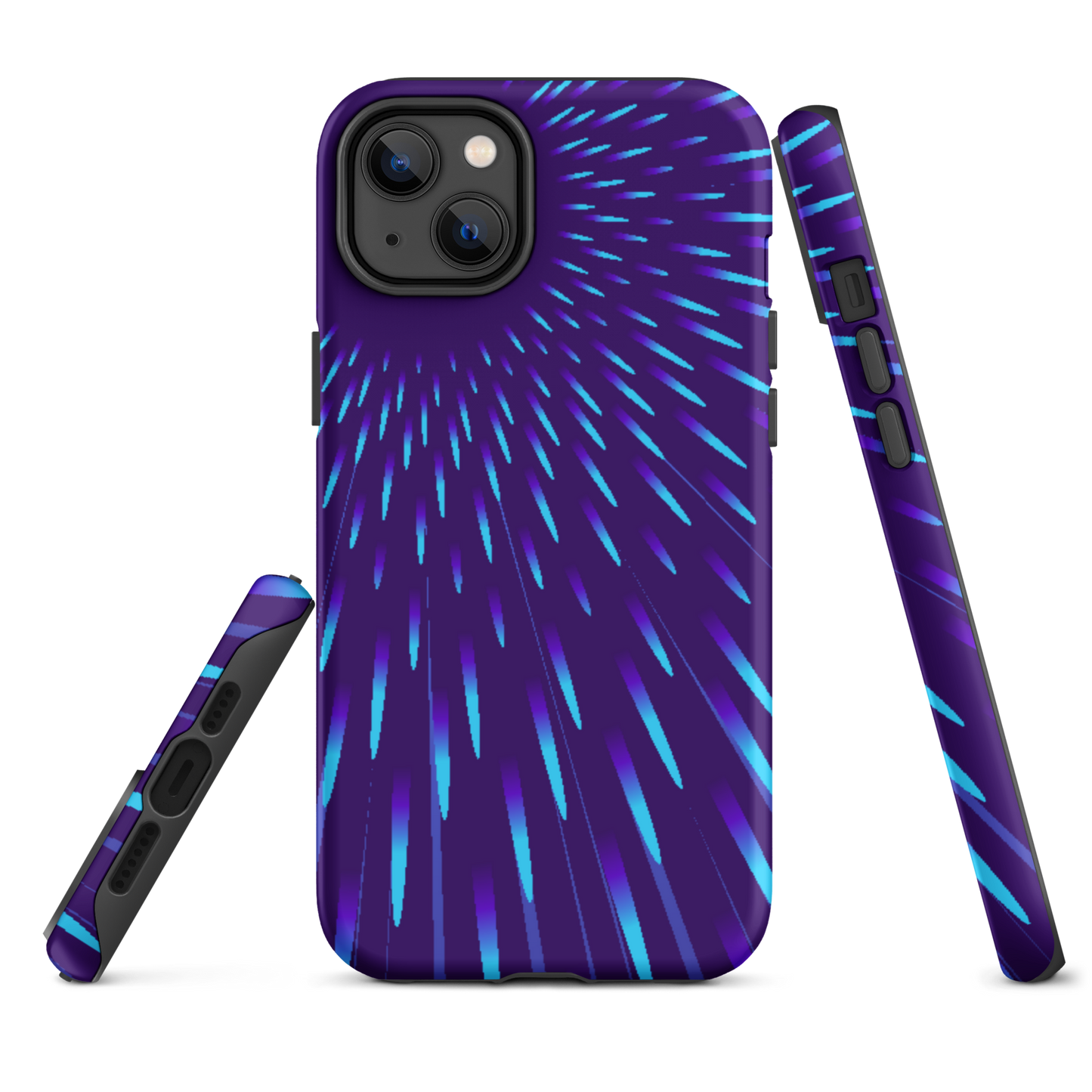 Apple iPhone Tough Case / Blue Explosion