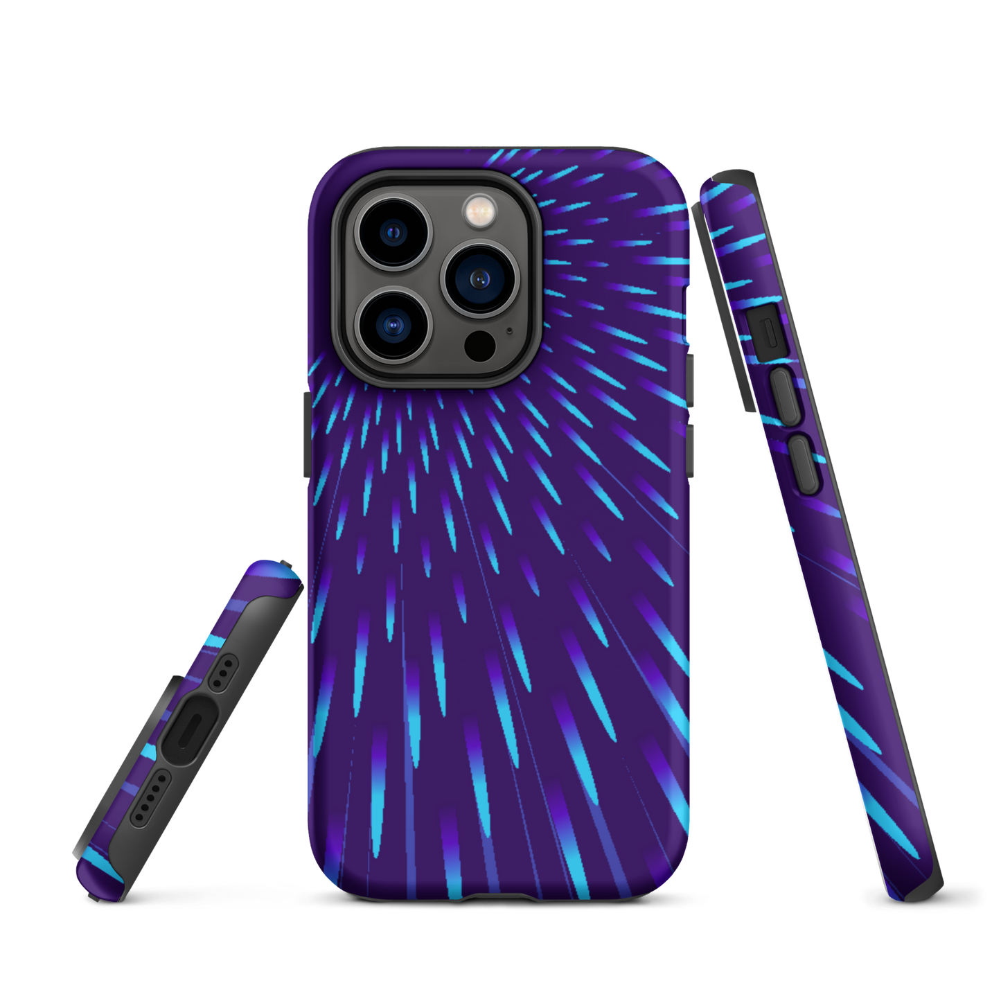 Apple iPhone Tough Case / Blue Explosion