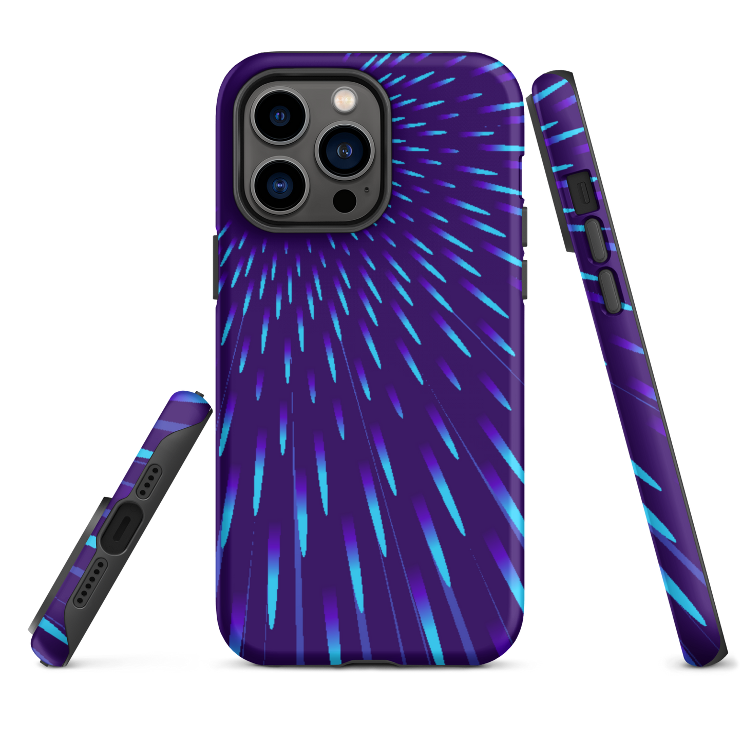 Apple iPhone Tough Case / Blue Explosion