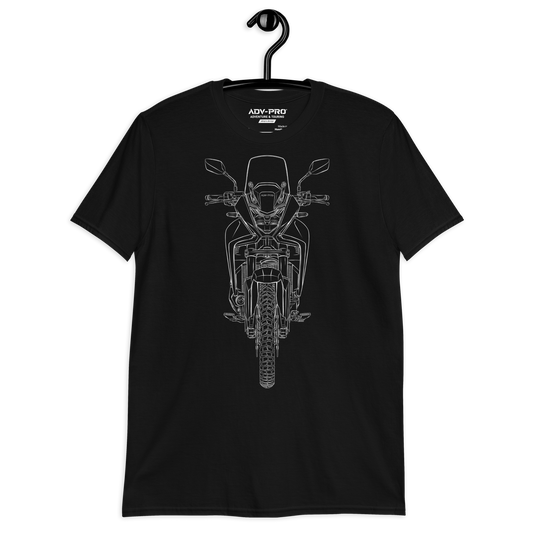 Honda XL750 Transalp Front View / Soft Cotton T-Shirt