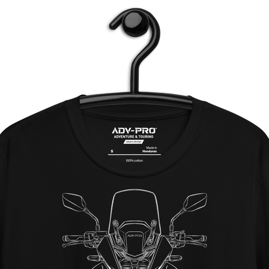 Honda XL750 Transalp Front View / Soft Cotton T-Shirt