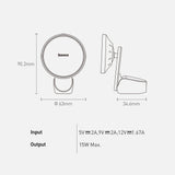 Baseus Magnetic Wireless Charger for Apple iPhone