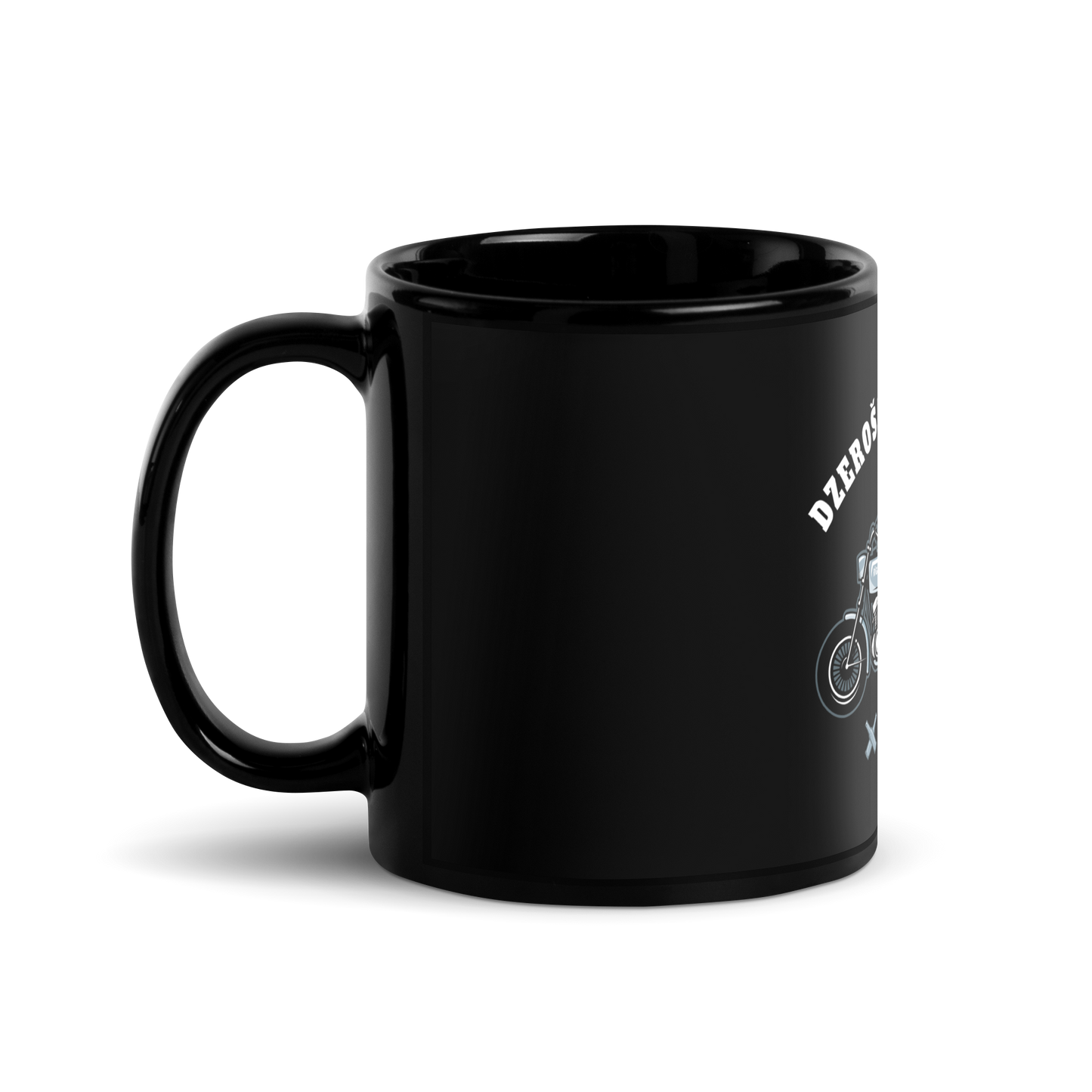 Divritenis Racing Team / Black Glossy Mug