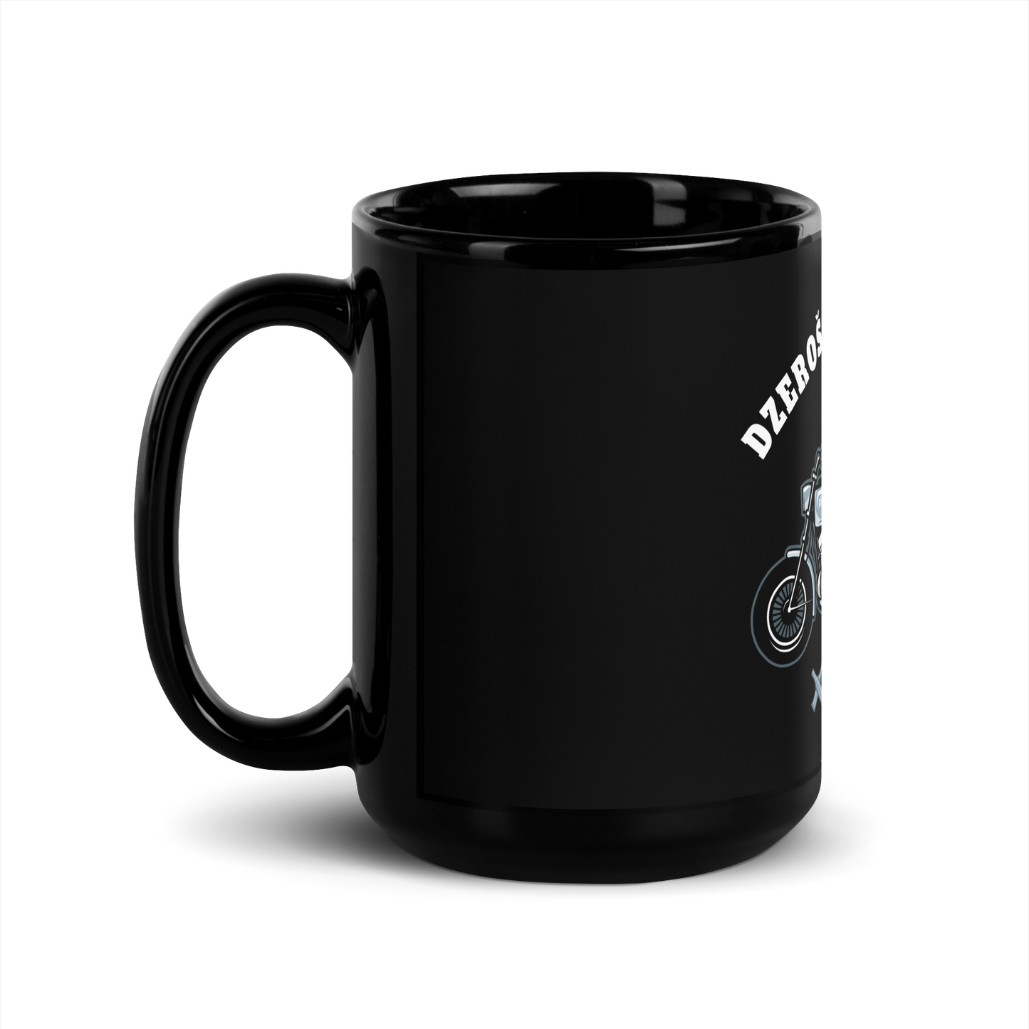 Divritenis Racing Team / Black Glossy Mug